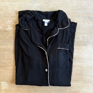 Eberjey long sleeve sleep shirt dress